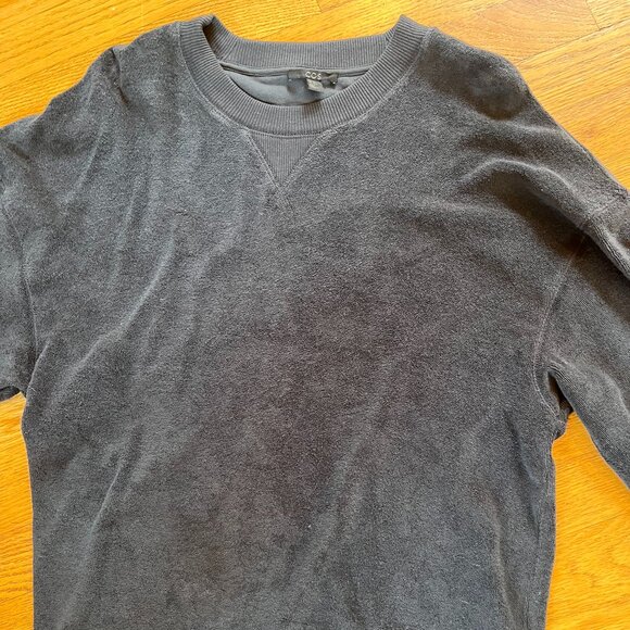 COS Womens Size XS Crewneck Sweater Navy - Picture 1 of 3